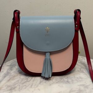 Elegant Two-Tone Crossbody Bag